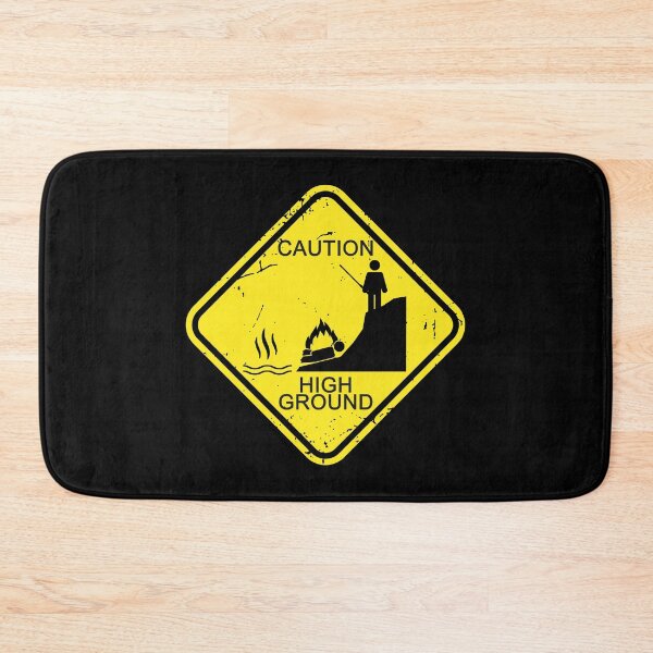 Item preview, Caution - High Ground designed and sold by CCCDesign.