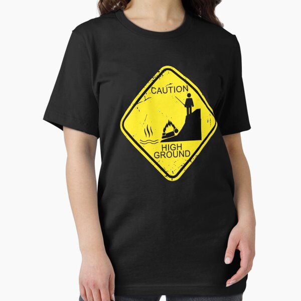 Item preview, Caution - High Ground designed and sold by CCCDesign.