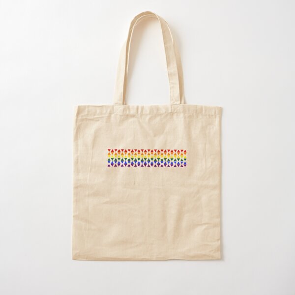 Band of Pride Triangles Cotton Tote Bag
