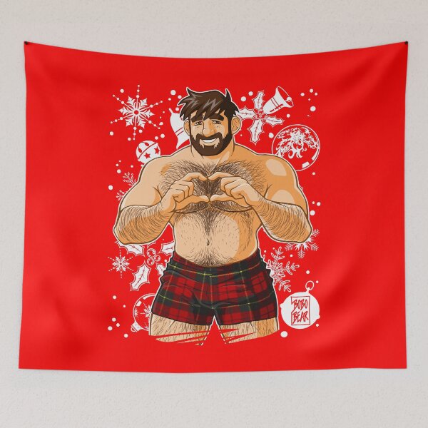 Item preview, ADAM I LOVE YOU - WHITE XMAS designed and sold by bobobear.
