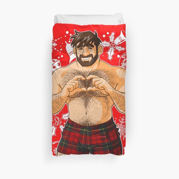 ADAM I LOVE YOU - WHITE XMAS Duvet Cover