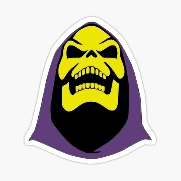 Skelator He Man Masters Of The Universe Sticker