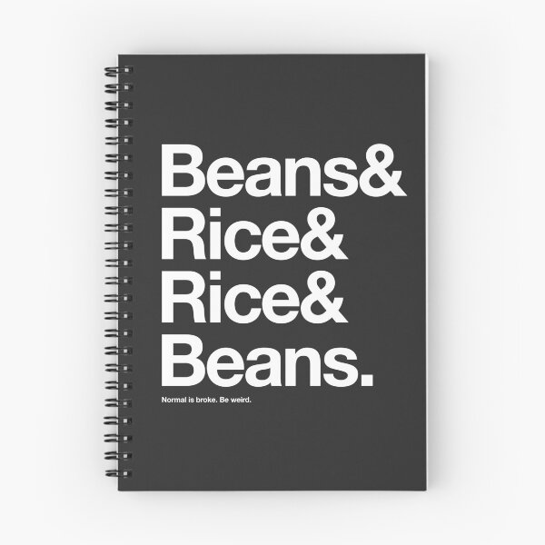 Item preview, Beans & Rice, Rice & Beans (White) designed and sold by riddleandrhyme.