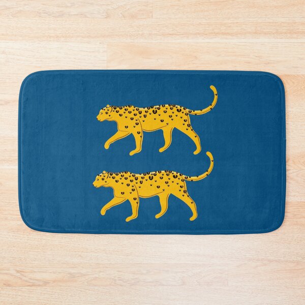 Item preview, Leopard Pair ( blue background ) designed and sold by Adam Regester.