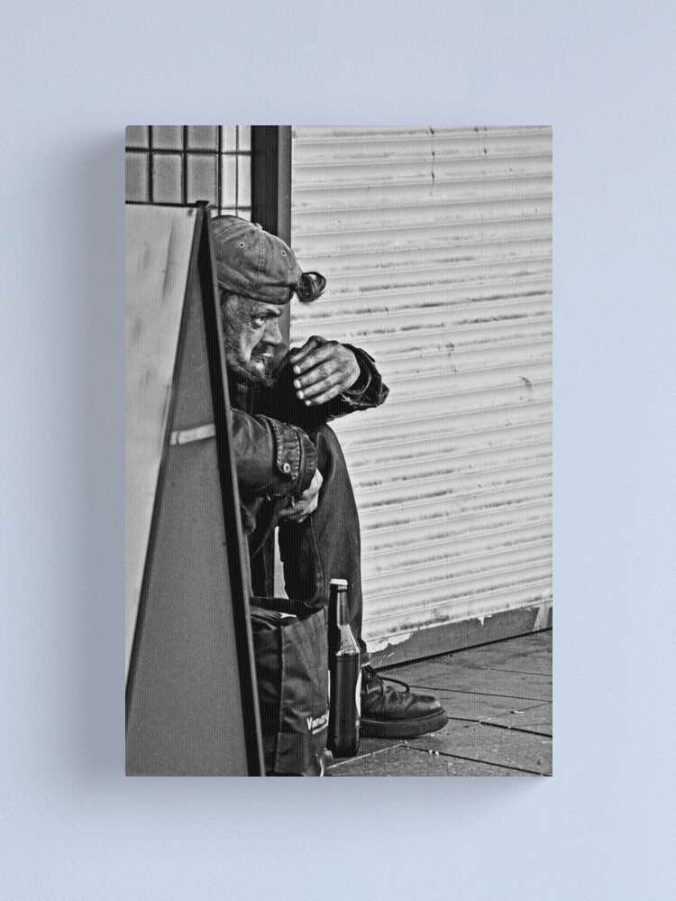 Thumbnail 1 of 3, Canvas Print, Life On the Streets designed and sold by Jdubphotog.
