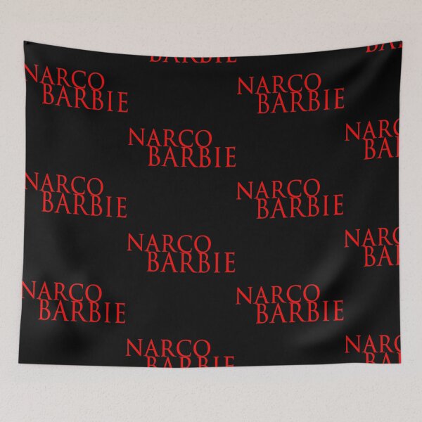 Item preview, Narco Barbie in Red Capital Letters designed and sold by brenduzca.