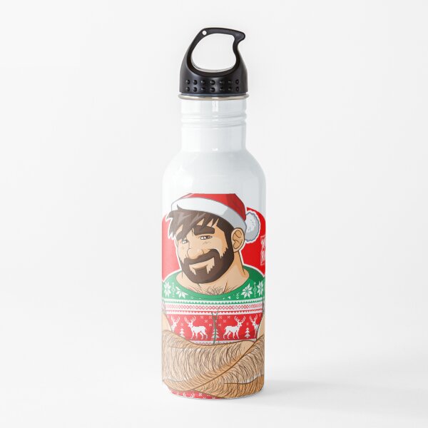 ADAM LIKES CROSSING ARMS AT XMAS PARTIES Water Bottle