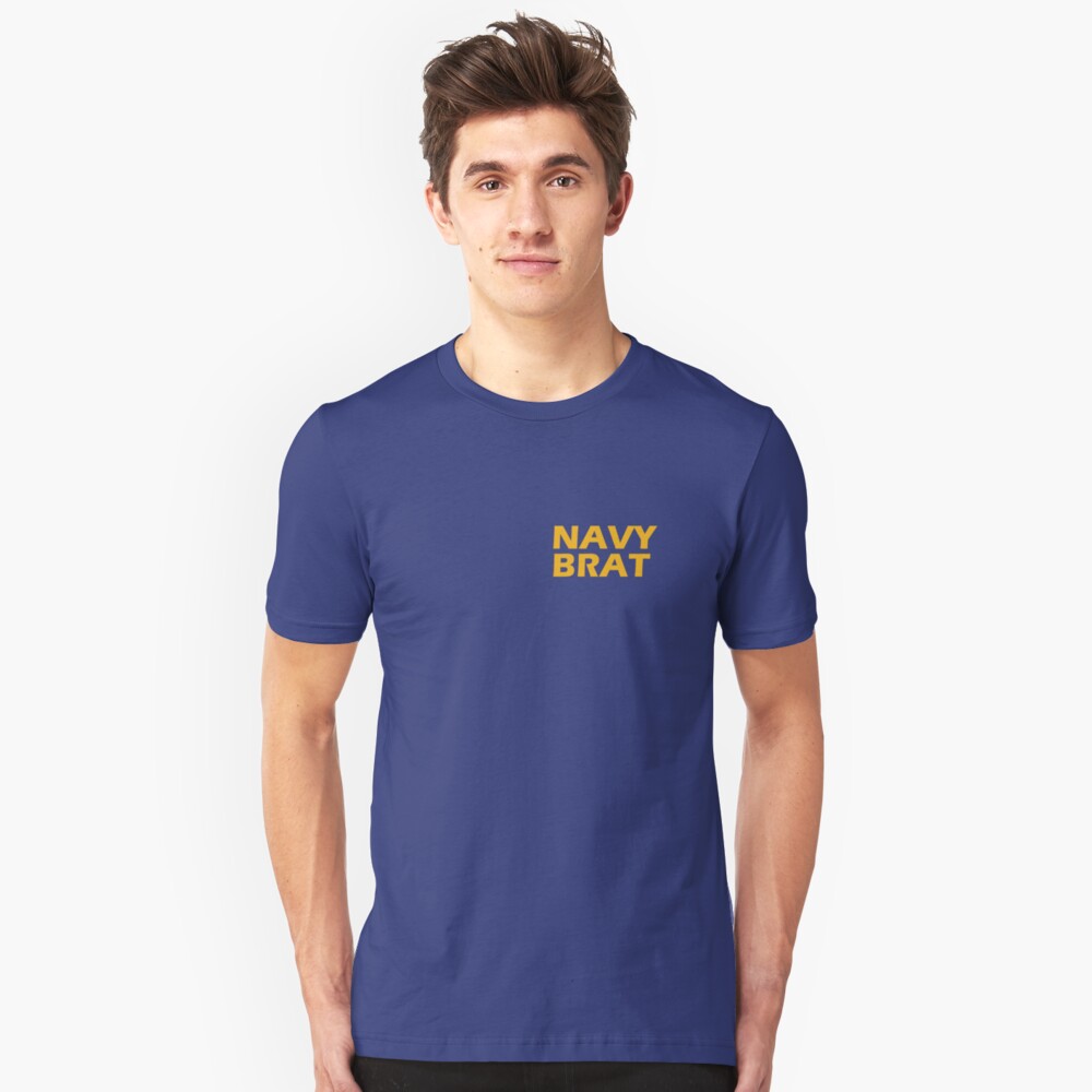 Navy Brat Slim Fit T-Shirt