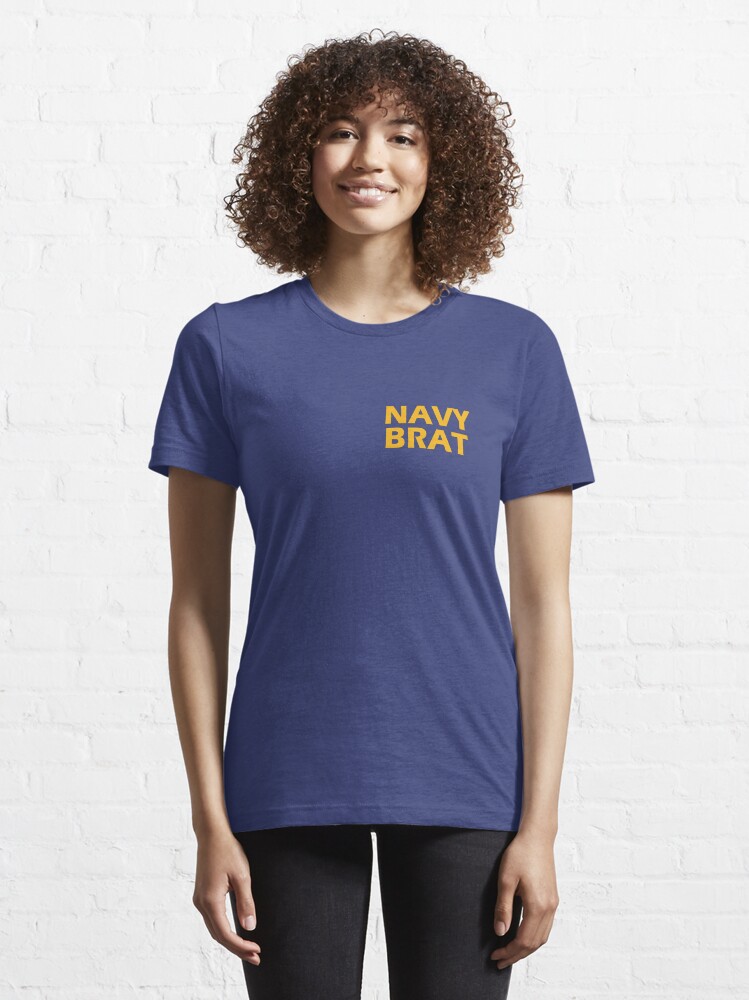 Alternate view of Navy Brat Essential T-Shirt