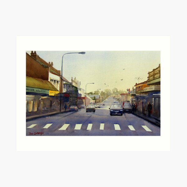 Late Afternoon, Windsor, NSW Art Print