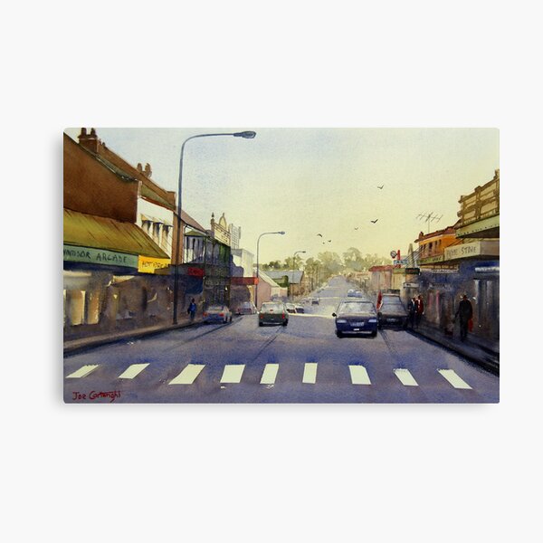 Late Afternoon, Windsor, NSW Canvas Print