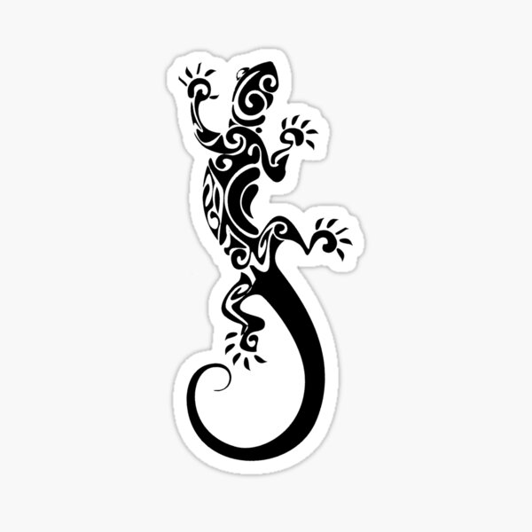 Item preview, Lizard Gecko Tribal designed and sold by cimibaka25.