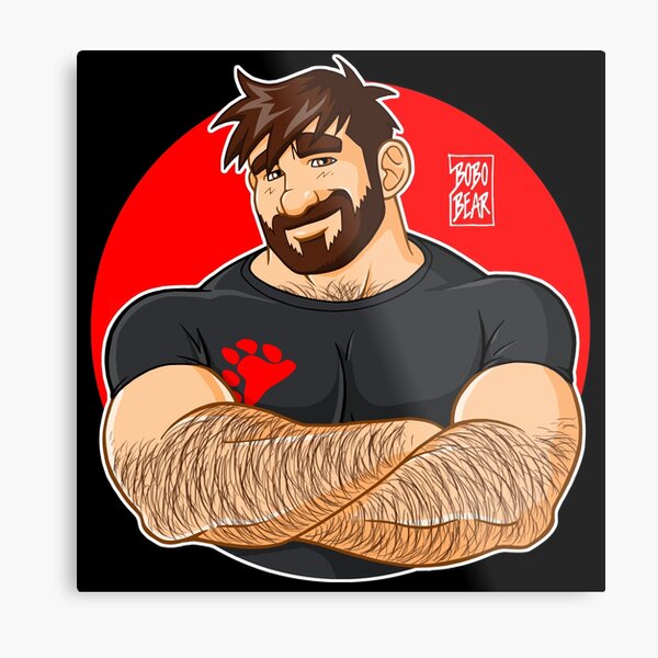 ADAM LIKES CROSSING ARMS Metal Print