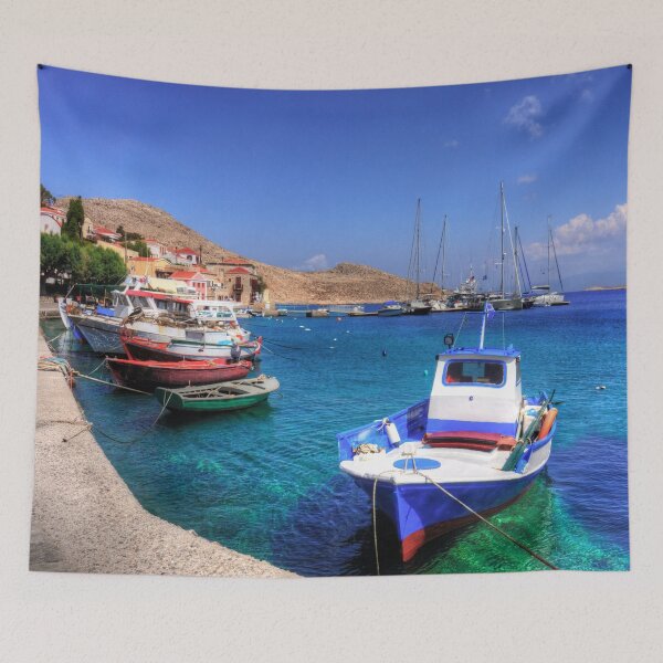 Item preview, Chalki Fishing Boats designed and sold by tomg.