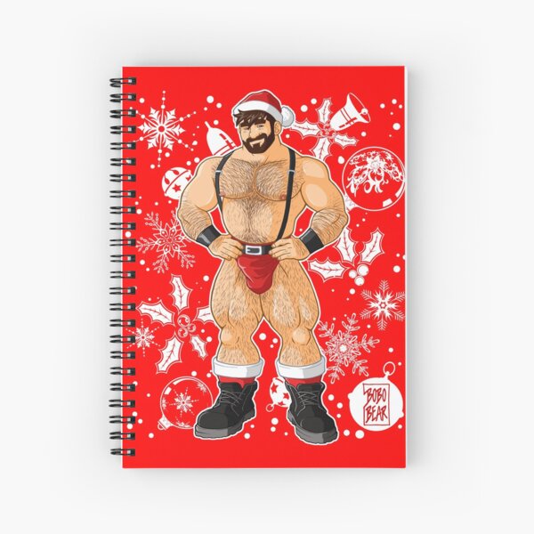 ADAM LIKES SANTA Spiral Notebook