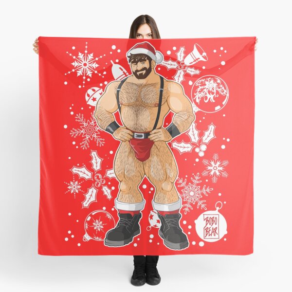 ADAM LIKES SANTA Scarf
