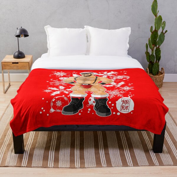 ADAM LIKES SANTA Throw Blanket