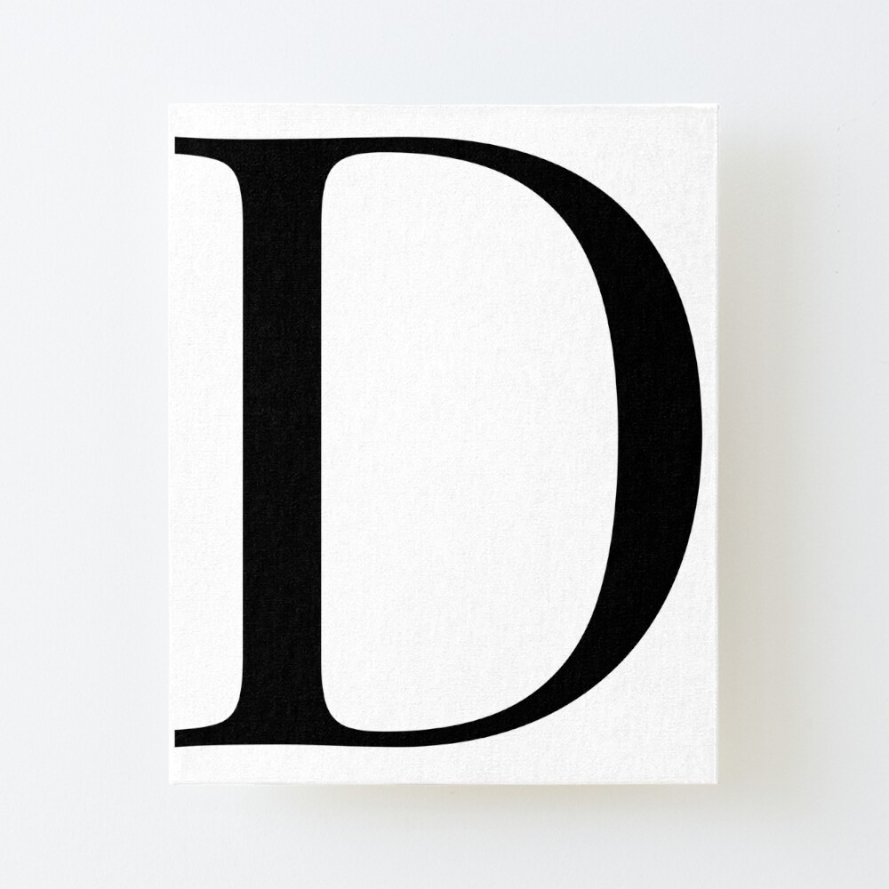 Letter D