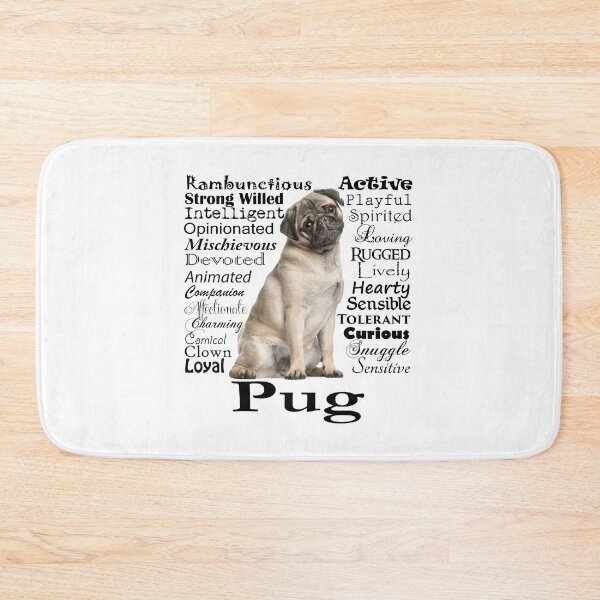 Item preview, Pug Traits designed and sold by DogLove.