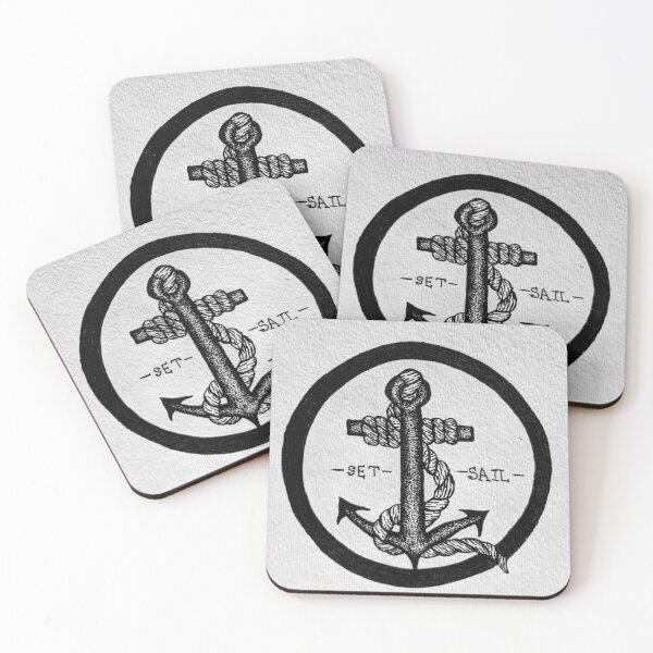 Item preview, Set Sail (gray) designed and sold by NisslyDesign.
