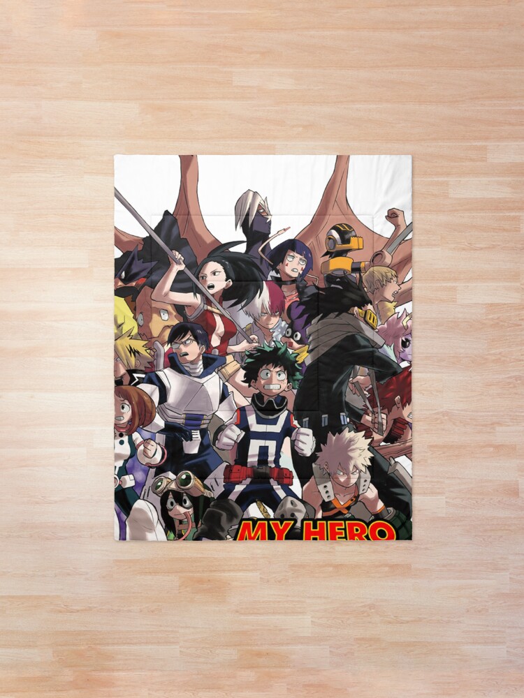 "My Hero Academia Class 1A" Comforter by BestAniGear Redbubble