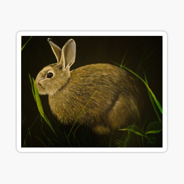 Mrs. Bunnyhopp Sticker
