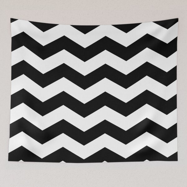 Item preview, Black zig zag designed and sold by Atieanna.