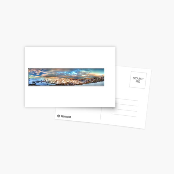 Mt Hotham Panorama Postcard
