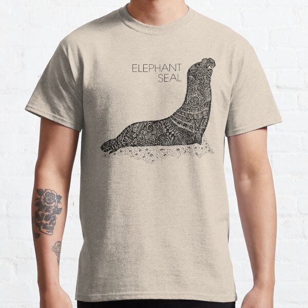 Elephant Seal Sketch Classic T-Shirt
