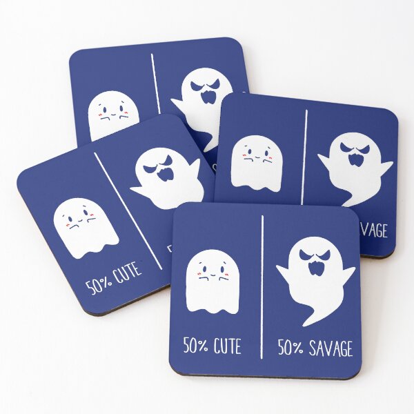 Item preview, 50% Cute and 50% Savage | personality sides ghost fantasy simple designed and sold by PikachuRox.