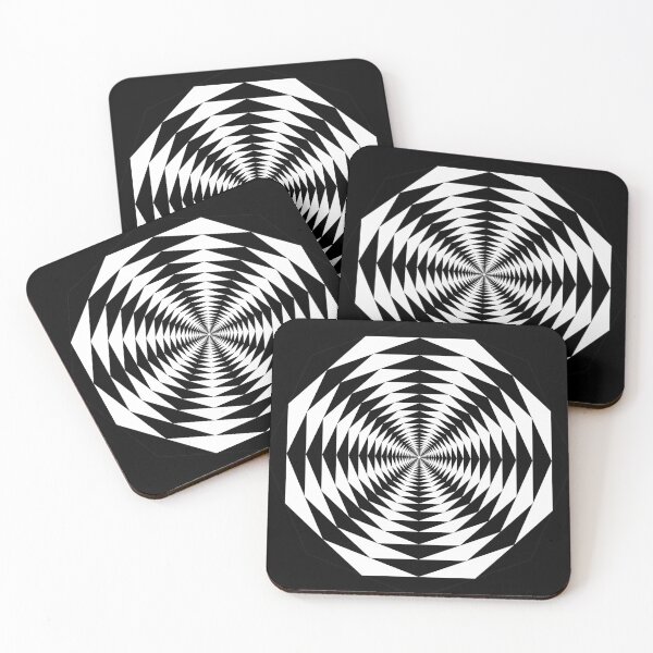 Item preview, Trippy Optical Illusion Vanishing Point Shape designed and sold by Dator-Abstracts.