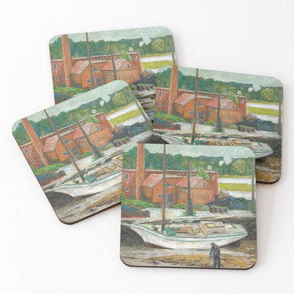 Item preview, Oyster Sloop, Cos Cob, 1902 by Childe Hassam designed and sold by chillchar1234.