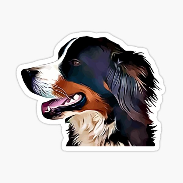 Bernese Mountain Dog Sticker