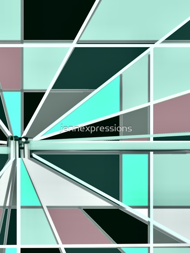 Zooming Teal by jennexpressions