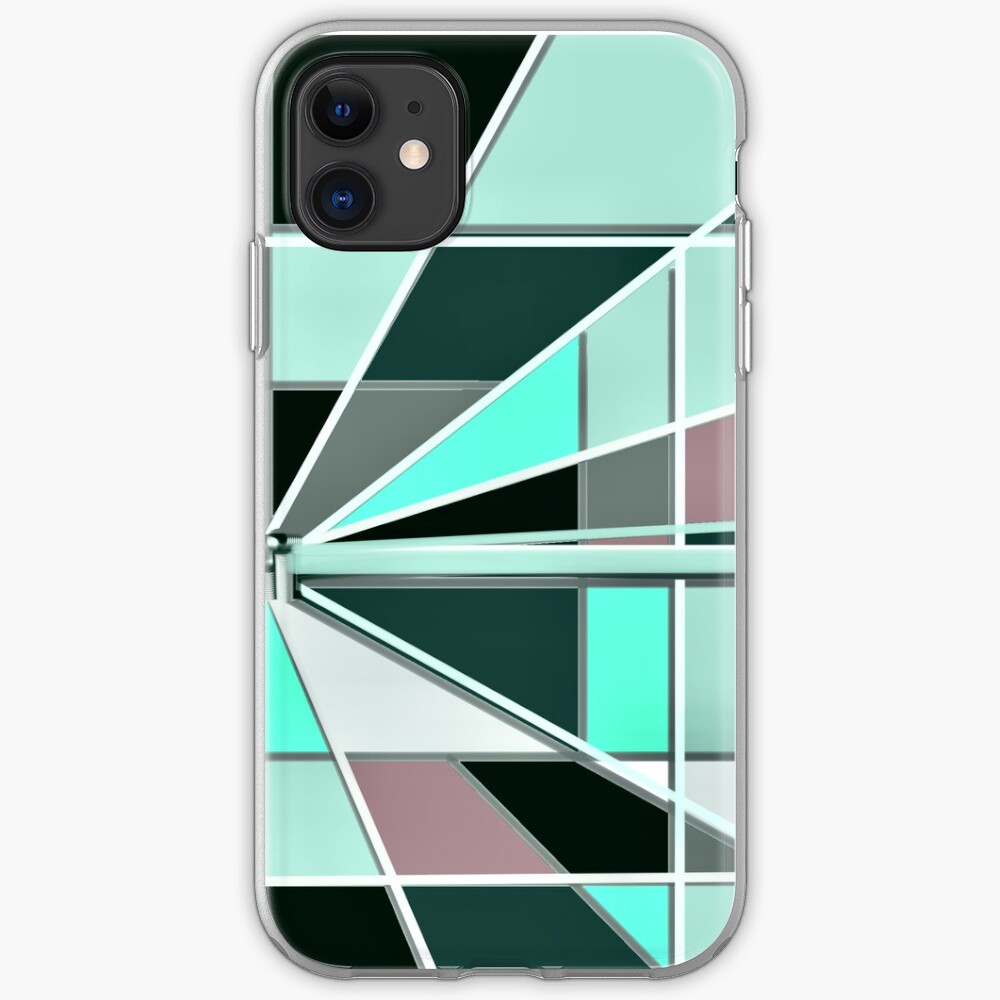 Zooming Teal iPhone Case & Cover