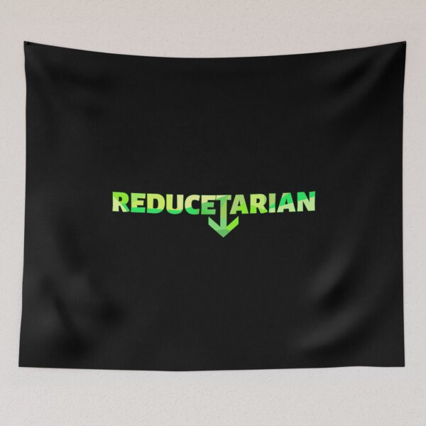 Item preview, Reducetarian with an arrow made up of green shade chunks designed and sold by plumpjose.