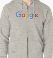 New Google Logo Zipped Hoodie