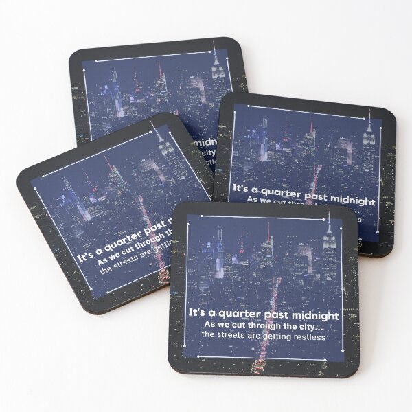 Item preview, New York City Night Quotation (Bastille) designed and sold by Rachel Jeffrey.