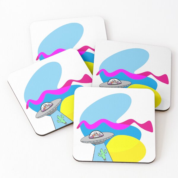 Item preview, Retro Alien Abduction designed and sold by bendups.