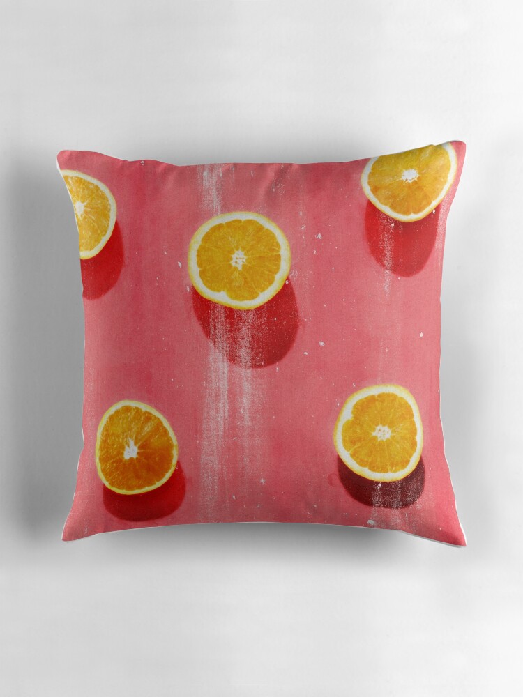 fruit throw pillows