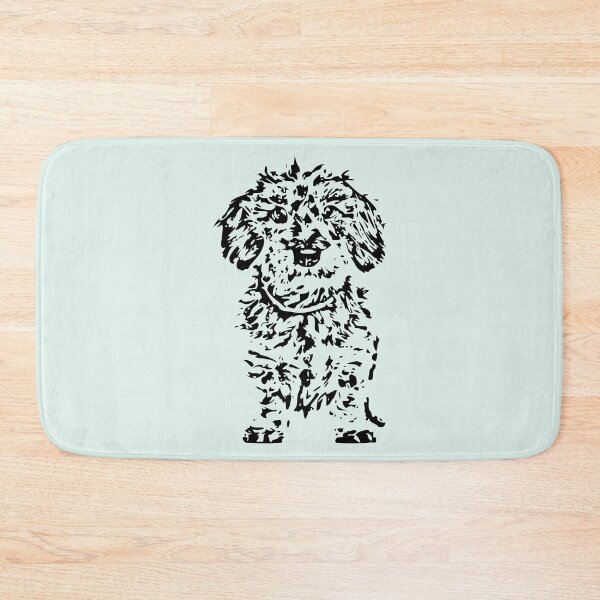 Item preview, Adorable Wire Haired Dachshund Art designed and sold by SmartPooch.