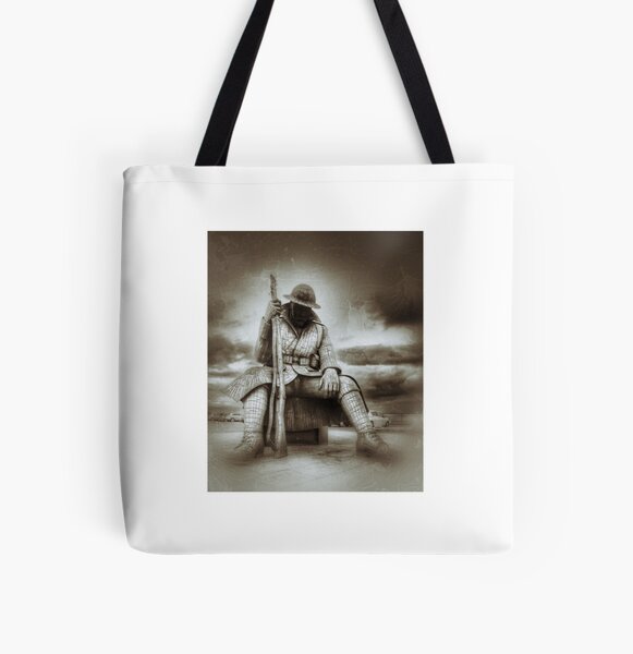 Tommy All Over Print Tote Bag