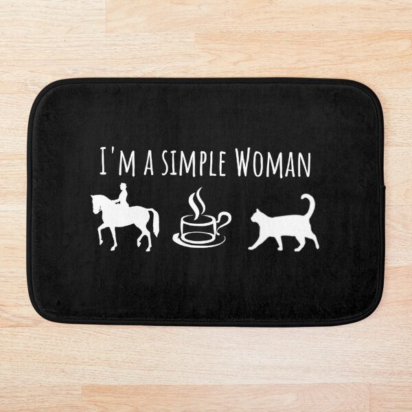 Item preview, Simple Woman Horse Coffee Tea Cat designed and sold by Simcom.