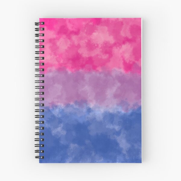 Item preview, bi pride flag paint splatter designed and sold by Woku.