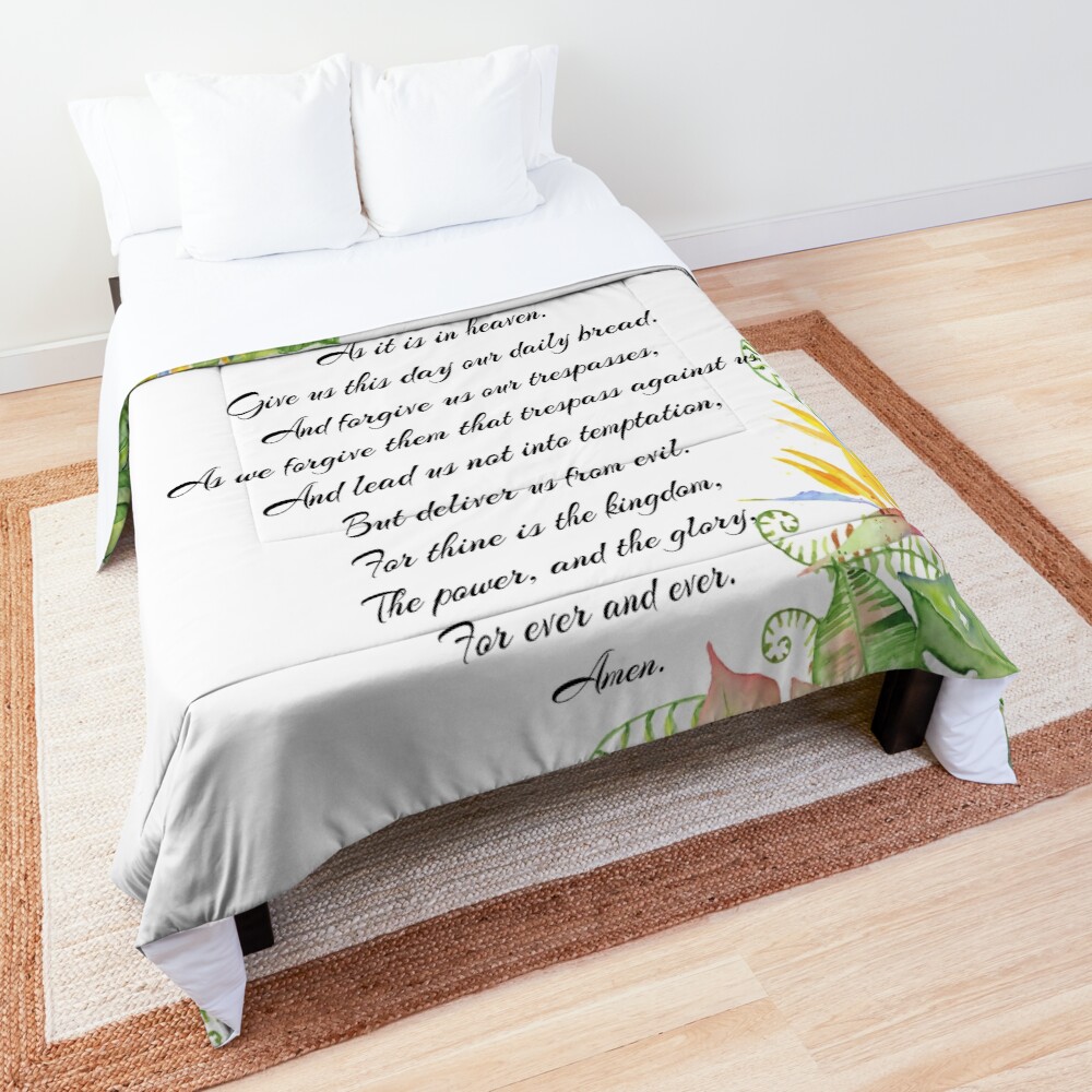 Lords Prayer Comforter