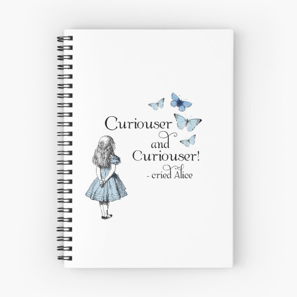 Item preview, Alice in Wonderland Curiouser designed and sold by 13Moons.