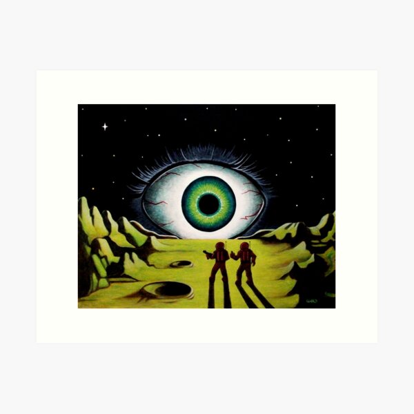 Item preview, THE EYE OF THE WATCHER designed and sold by ward-art-studio.