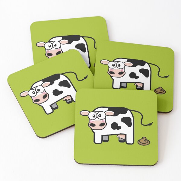 Item preview, Funny Pooping Cow designed and sold by LisaMarieArt & Illustration.