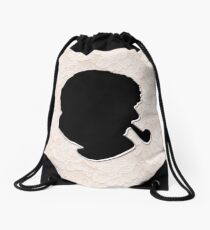 Sherlock Holmes Drawstring Bag