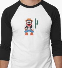 Wild Gunman Men's Baseball ¾ T-Shirt